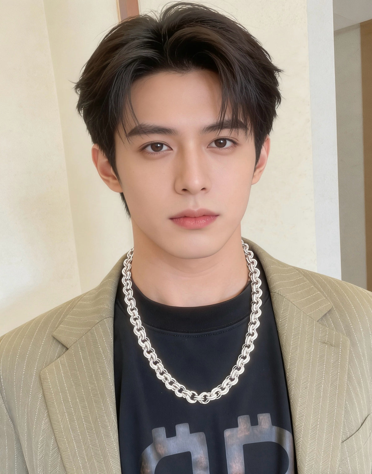 Gucci Anger Forest Interlocking G Antiqued Chain Necklace - album image 9