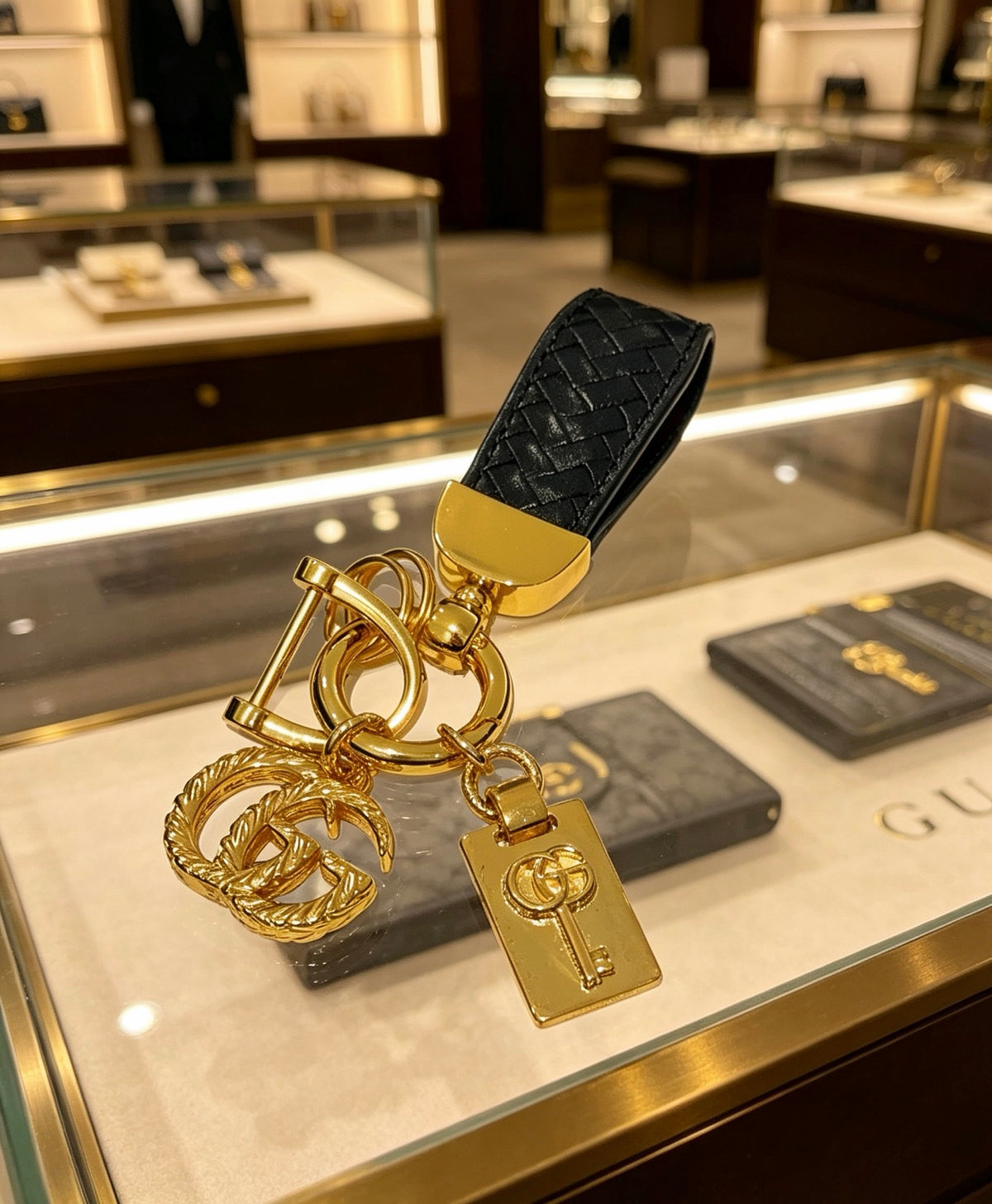 Gucci Anger Forest Interlocking G Key Keychain - album image 5