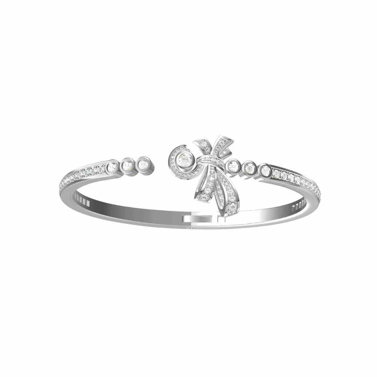 Chanel Bow Butterfly Open Bangle - album image 2
