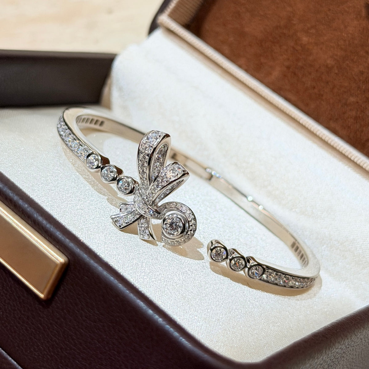 Chanel Bow Butterfly Open Bangle - album image 9