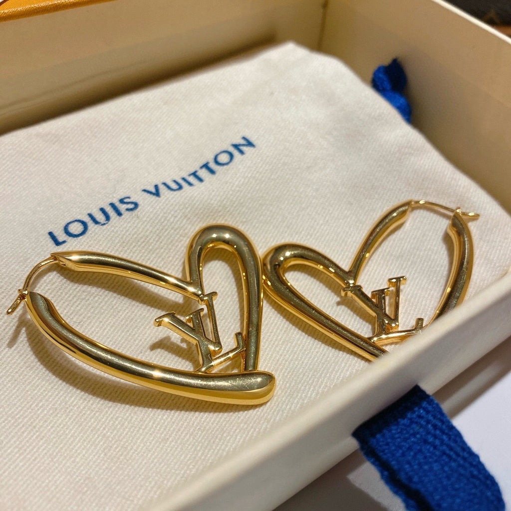 Louis Vuitton Heart Polished Earrings - album image 2