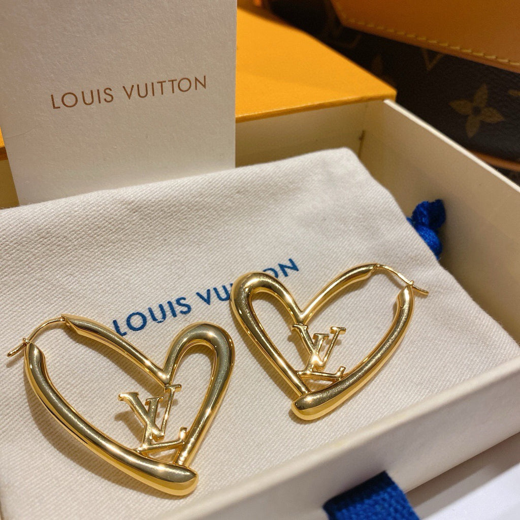 Louis Vuitton Heart Polished Earrings - album image 1