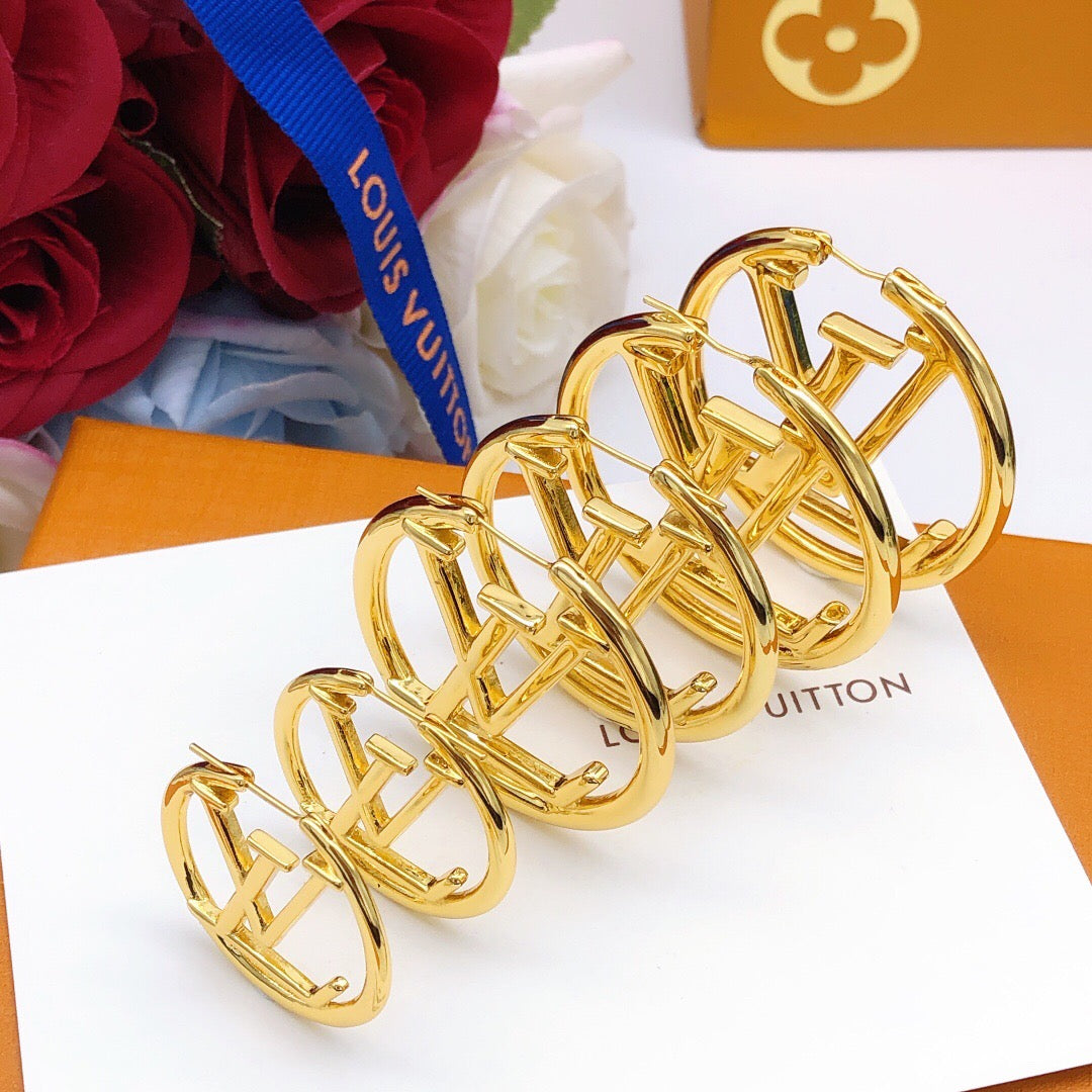 Louis Vuitton Circular Polished Earrings - album image 6