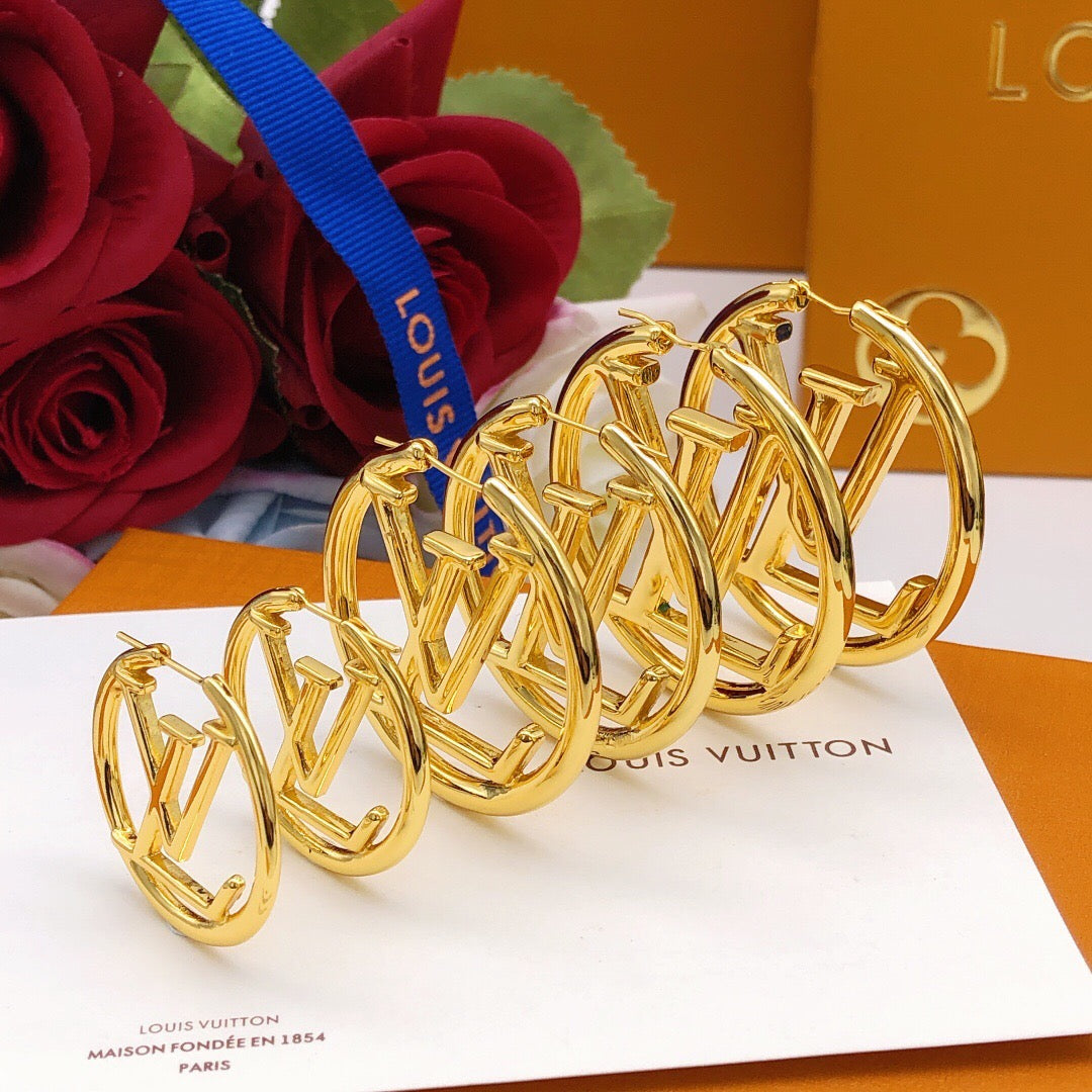 Louis Vuitton Circular Polished Earrings - album image 5