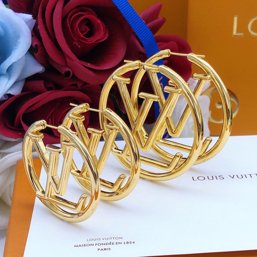 Louis Vuitton Circular Polished Earrings - album image 2