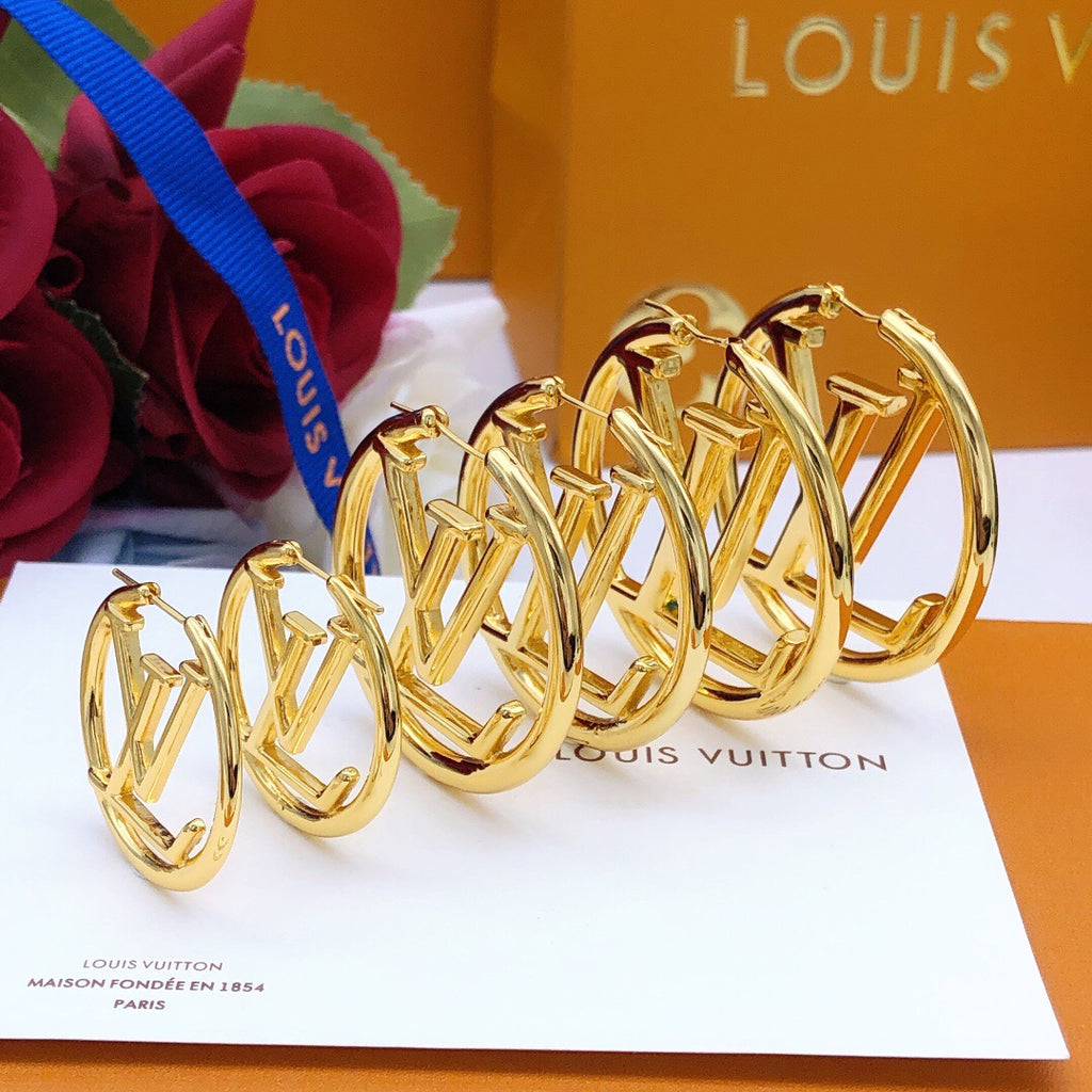 Louis Vuitton Circular Polished Earrings - album image 1