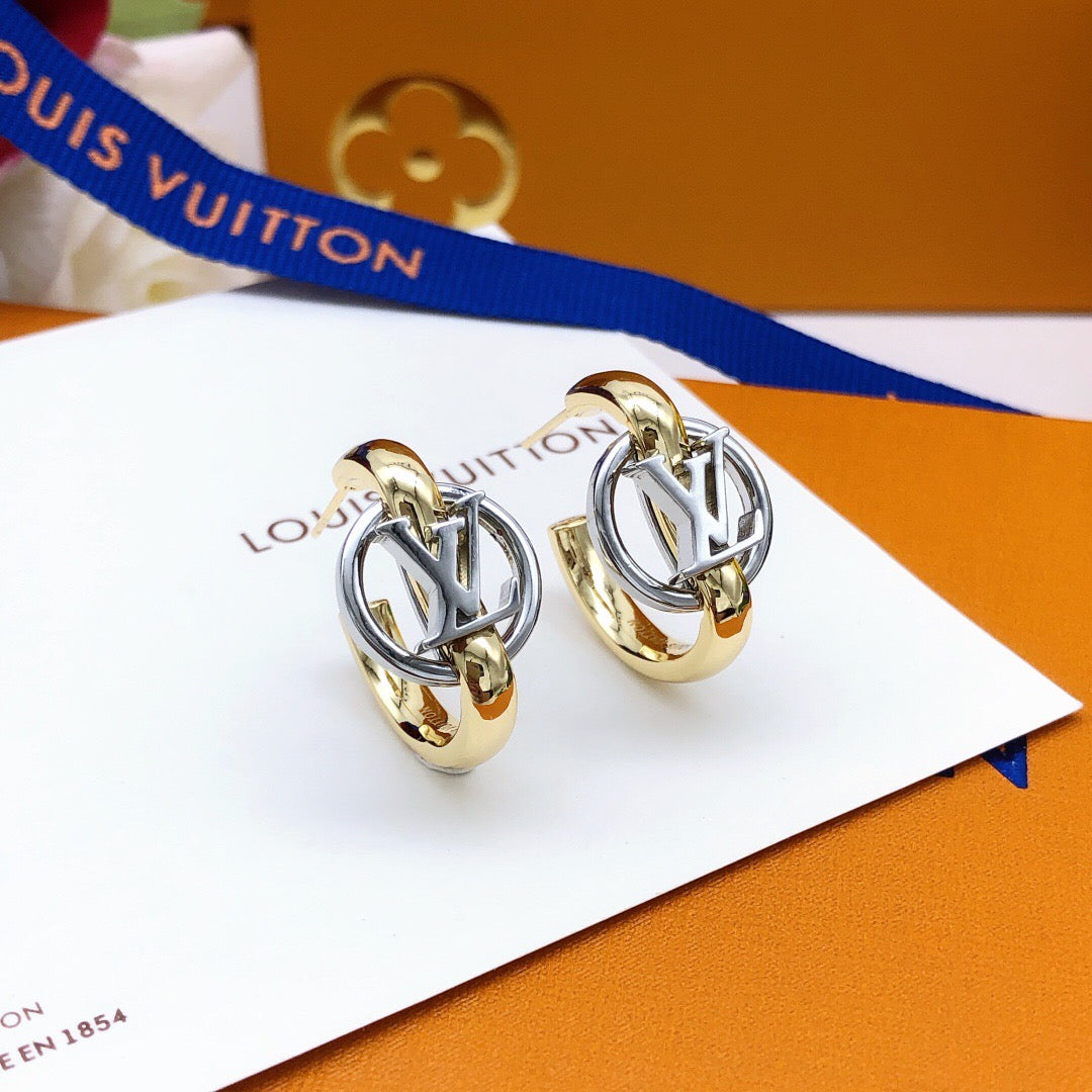Louis Vuitton Silver-Tone Gold-Tone Earrings - album image 6