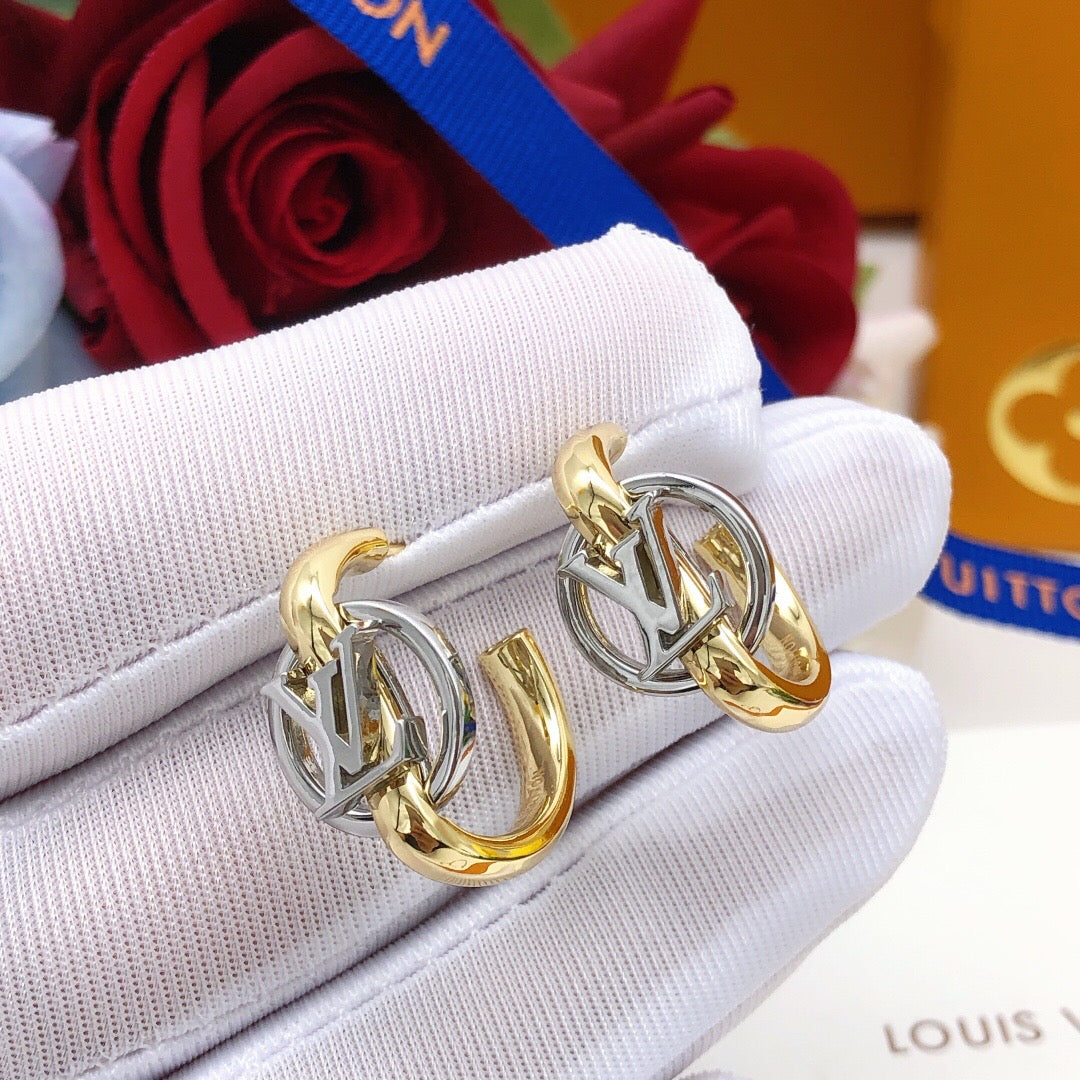 Louis Vuitton Silver-Tone Gold-Tone Earrings - album image 7