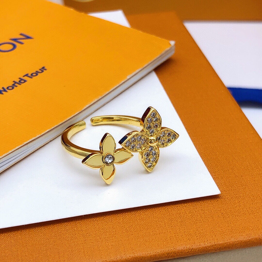 Louis Vuitton Monogram Crystal Accent Ring - album image 6