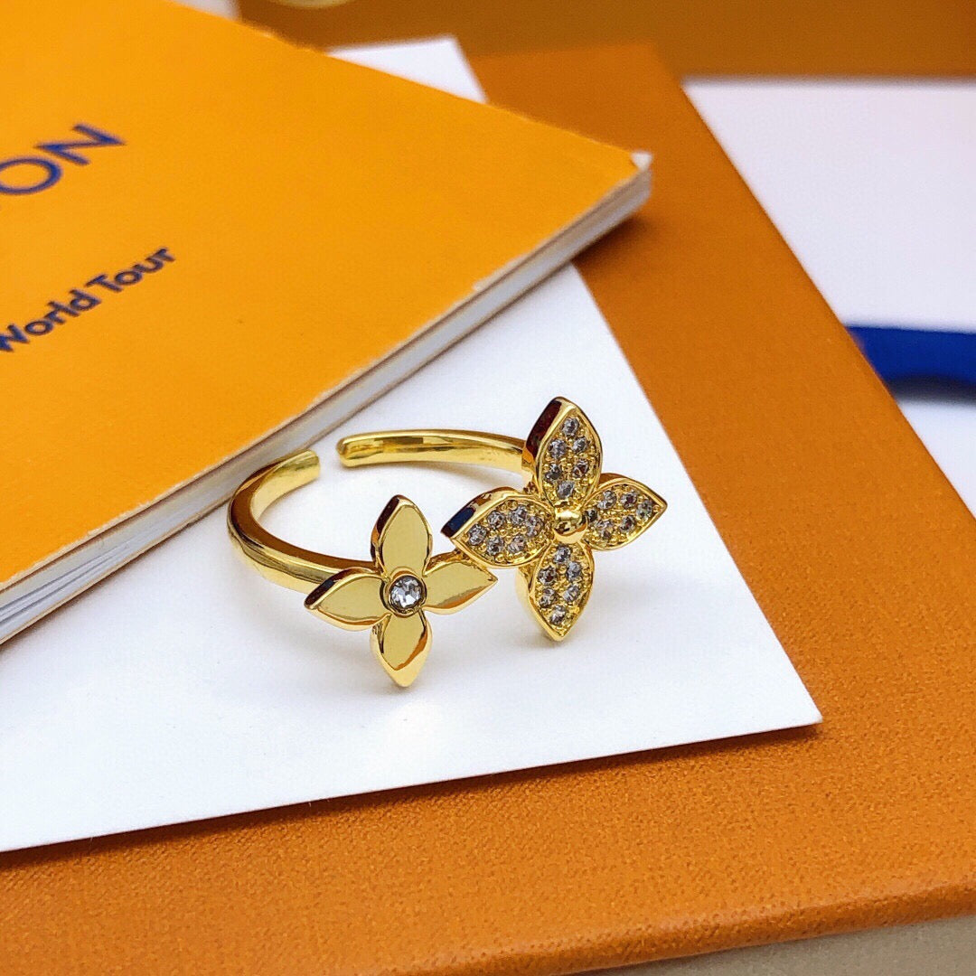 Louis Vuitton Monogram Crystal Accent Ring - album image 6