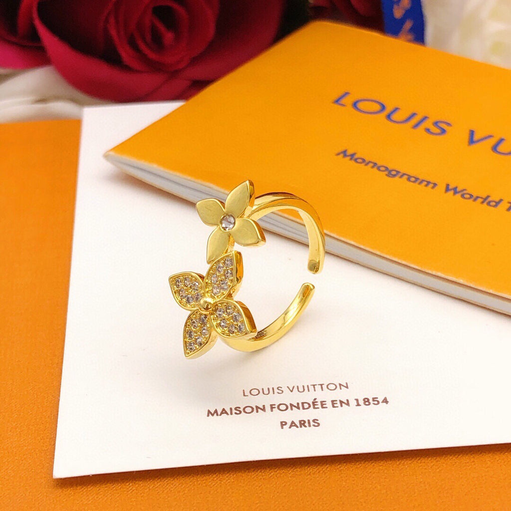 Louis Vuitton Monogram Crystal Accent Ring - album image 3