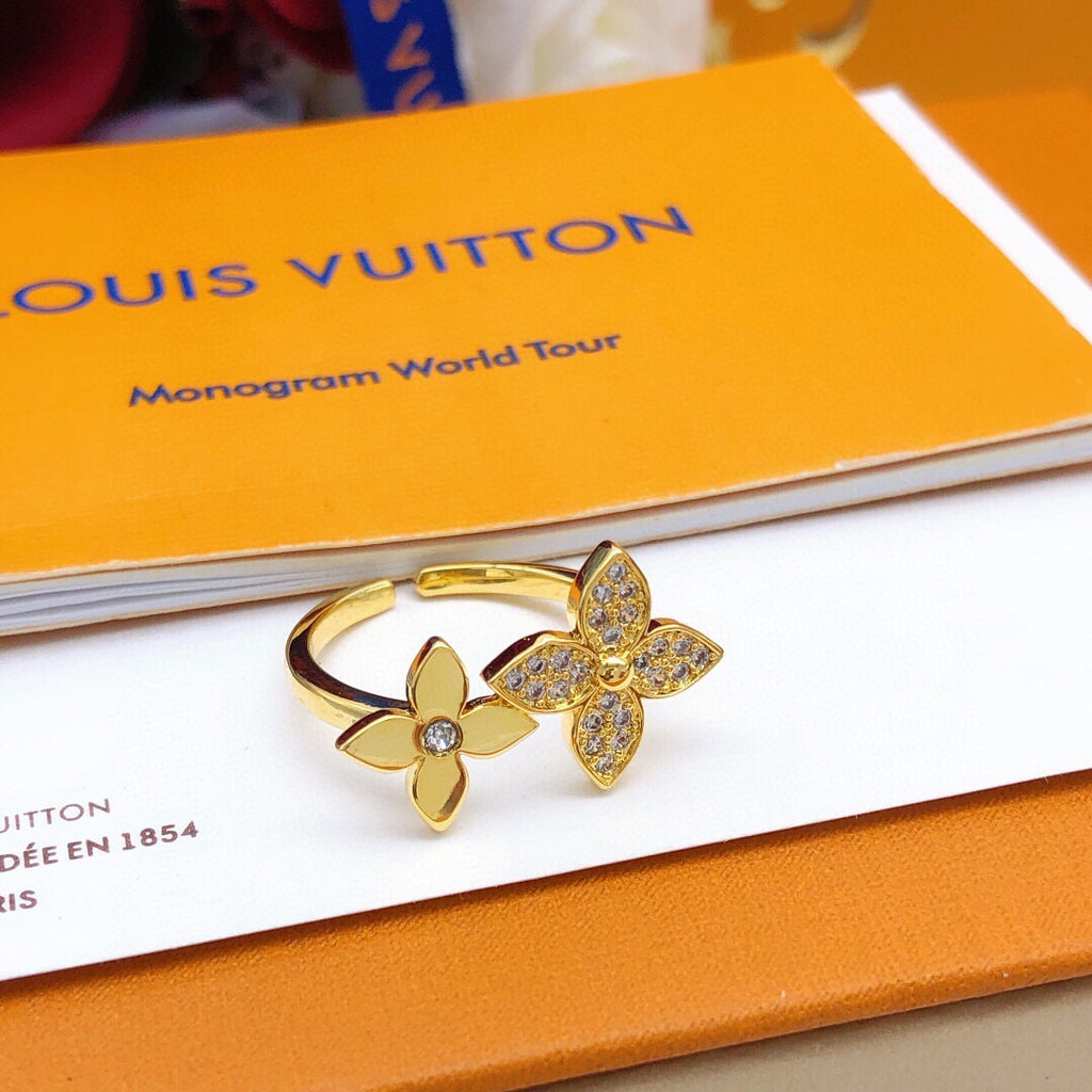 Louis Vuitton Monogram Crystal Accent Ring - album image 4