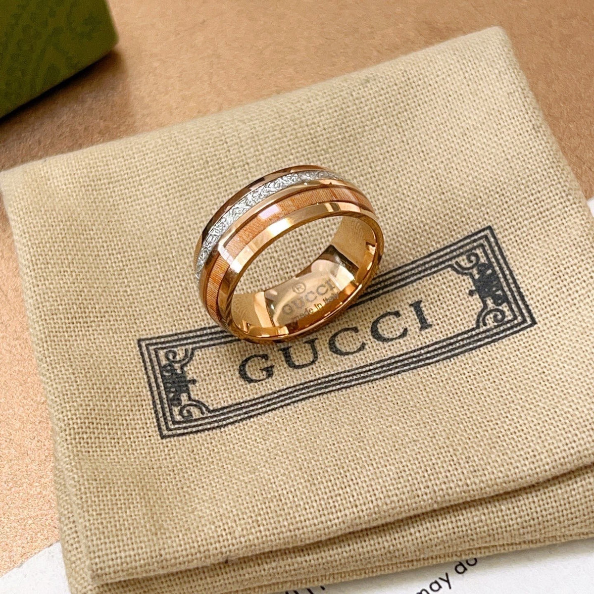 Gucci Anger Forest Interlocking G Ring - album image 2