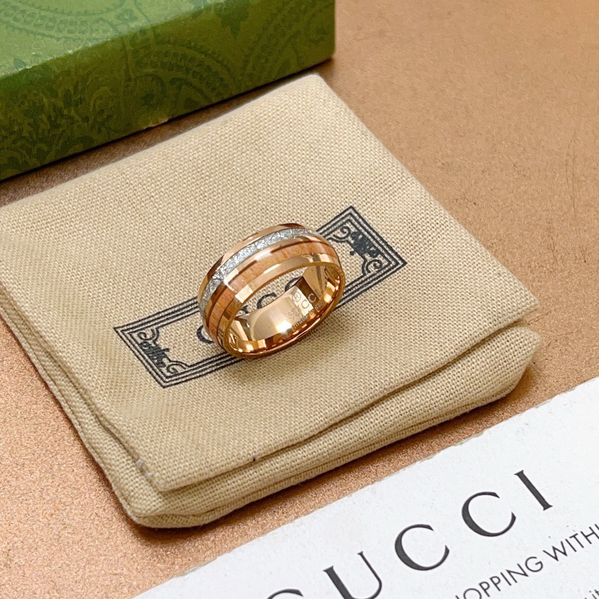 Gucci Anger Forest Interlocking G Ring - album image 5