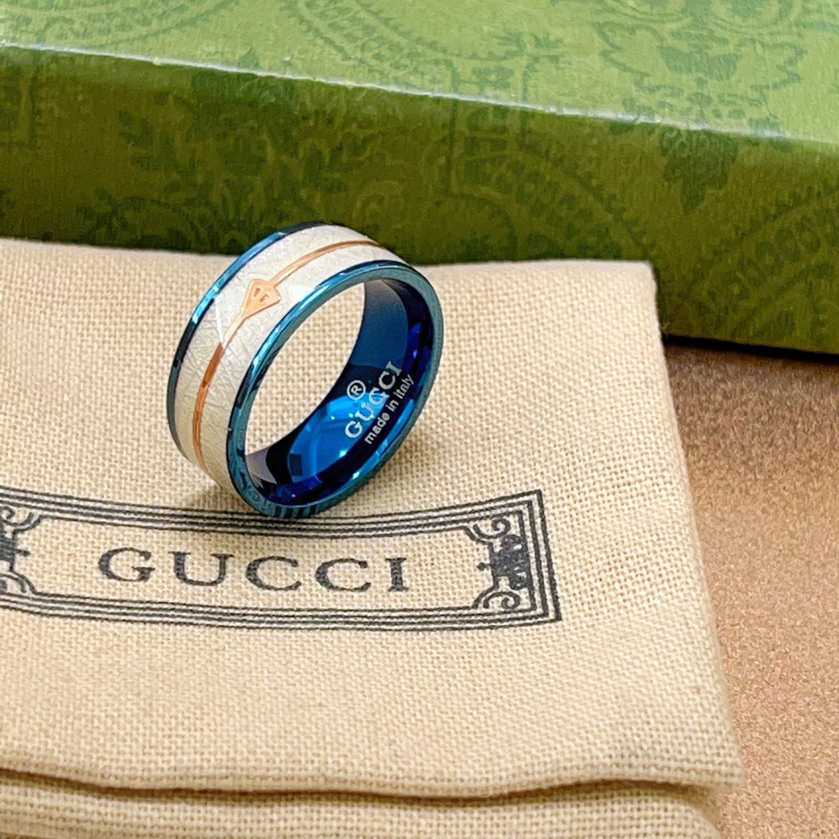Gucci Anger Forest Interlocking G Ring - album image 2