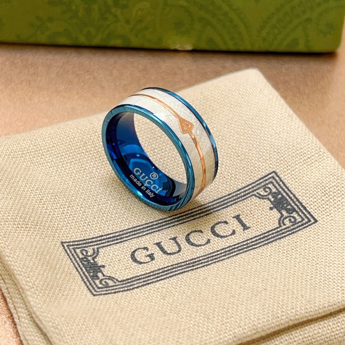 Gucci Anger Forest Interlocking G Ring - album image 5