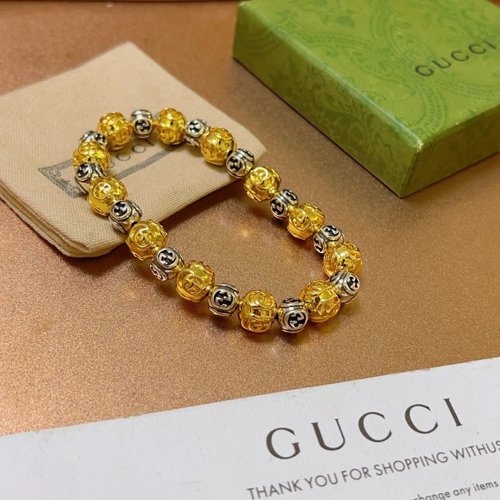 Gucci Anger Forest Interlocking G Antiqued Bracelet - album image 9