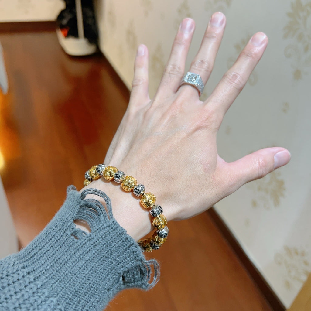 Gucci Anger Forest Interlocking G Antiqued Bracelet - album image 3