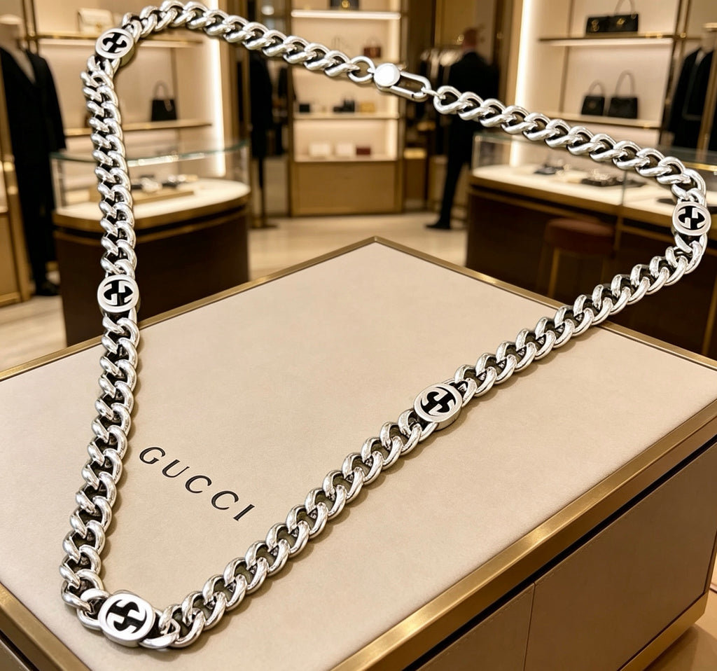 Gucci Anger Forest Antiqued Chain Necklace - album image 7