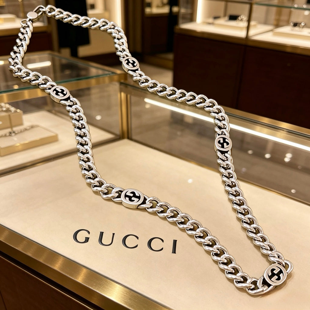 Gucci Anger Forest Antiqued Chain Necklace - album image 2