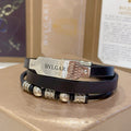Bvlgari Black Crystal Double-Band Bracelet - album image 1