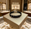 Bvlgari Black Slim Letter Bangle - album image 1