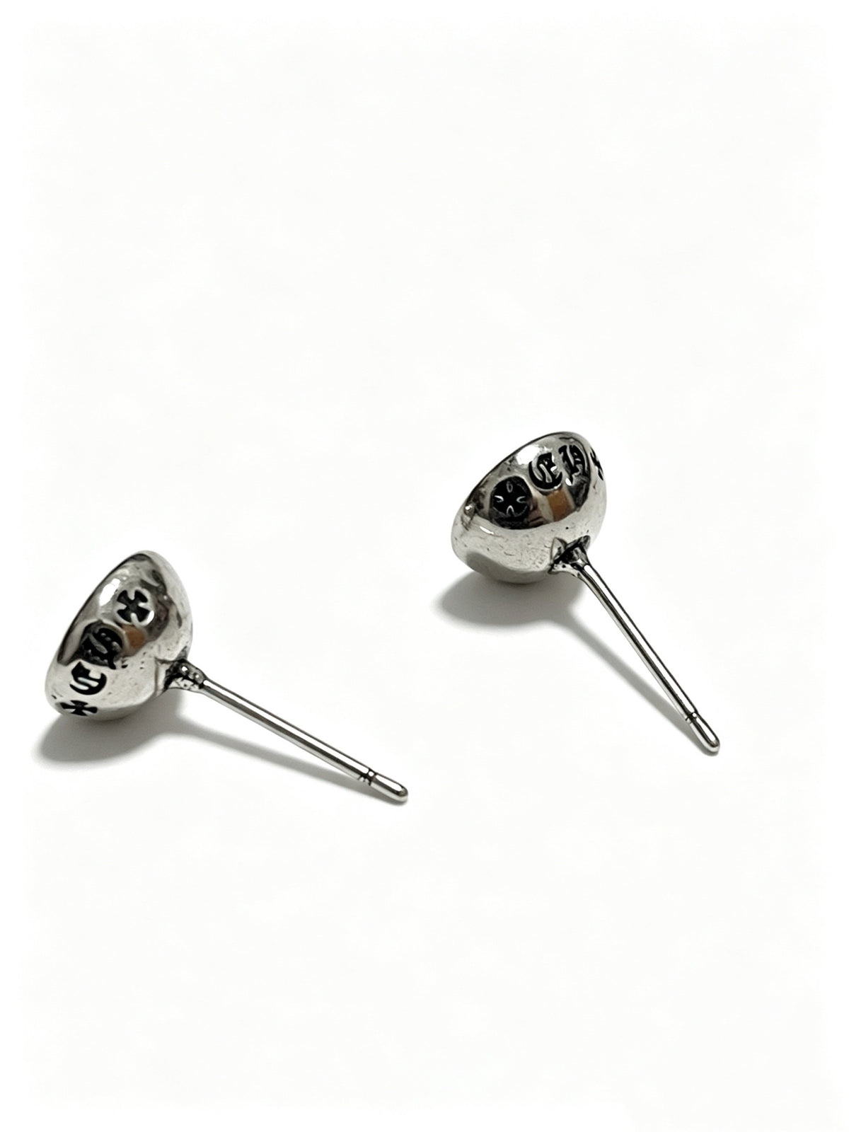 Chrome Hearts Sculpted Round Charm Earrings - album image 4