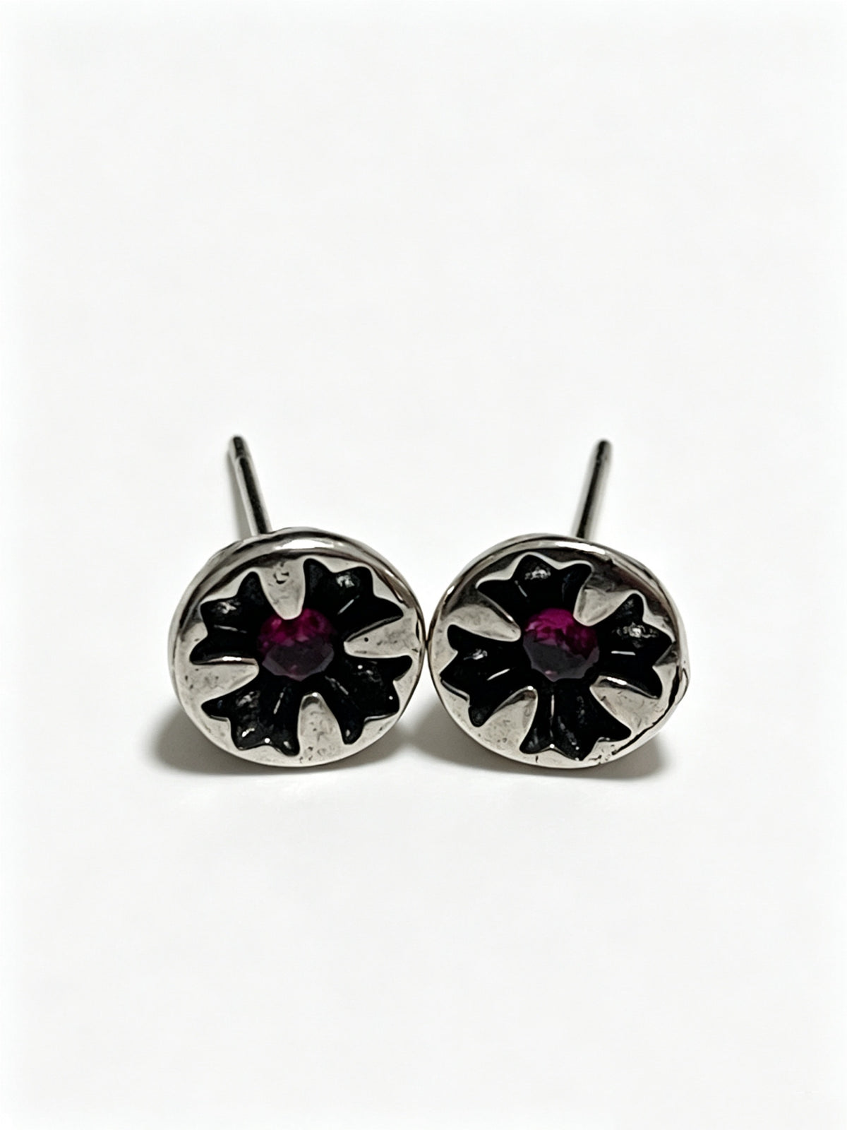 Chrome Hearts Sculpted Round Charm Earrings - album image 6