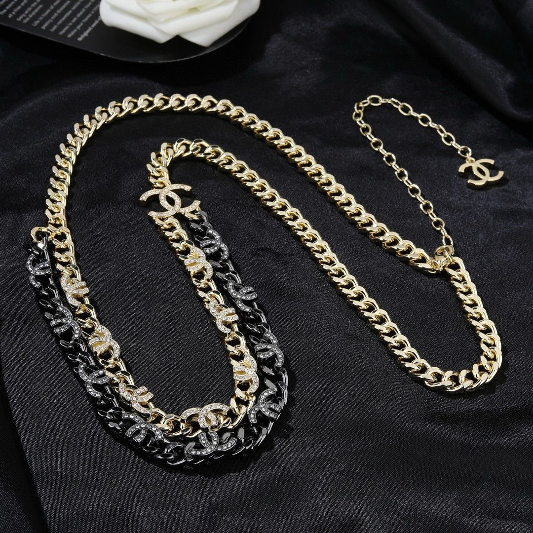 Chanel Two-Tone Double Chain Belt - album image 2