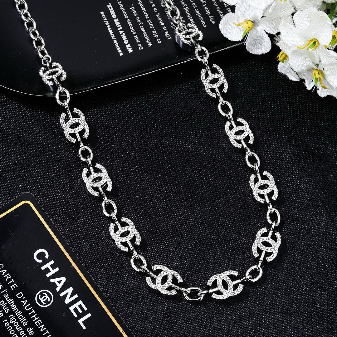 Chanel Black Leather Chain Belt - album image 7