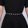 Chanel Black Leather Chain Belt - album image 1