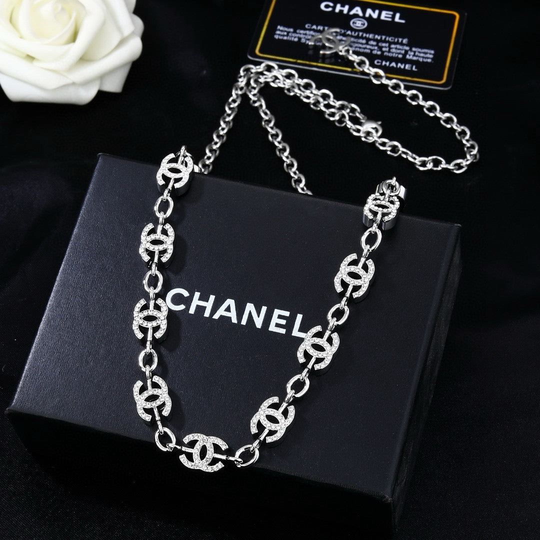 Chanel Black Leather Chain Belt - album image 4