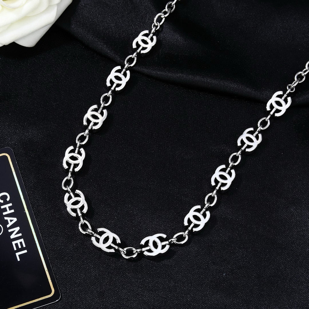 Chanel Black Leather Chain Belt - album image 5