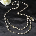 Chanel Pearl and Metallic Bead Necklace - album image 1
