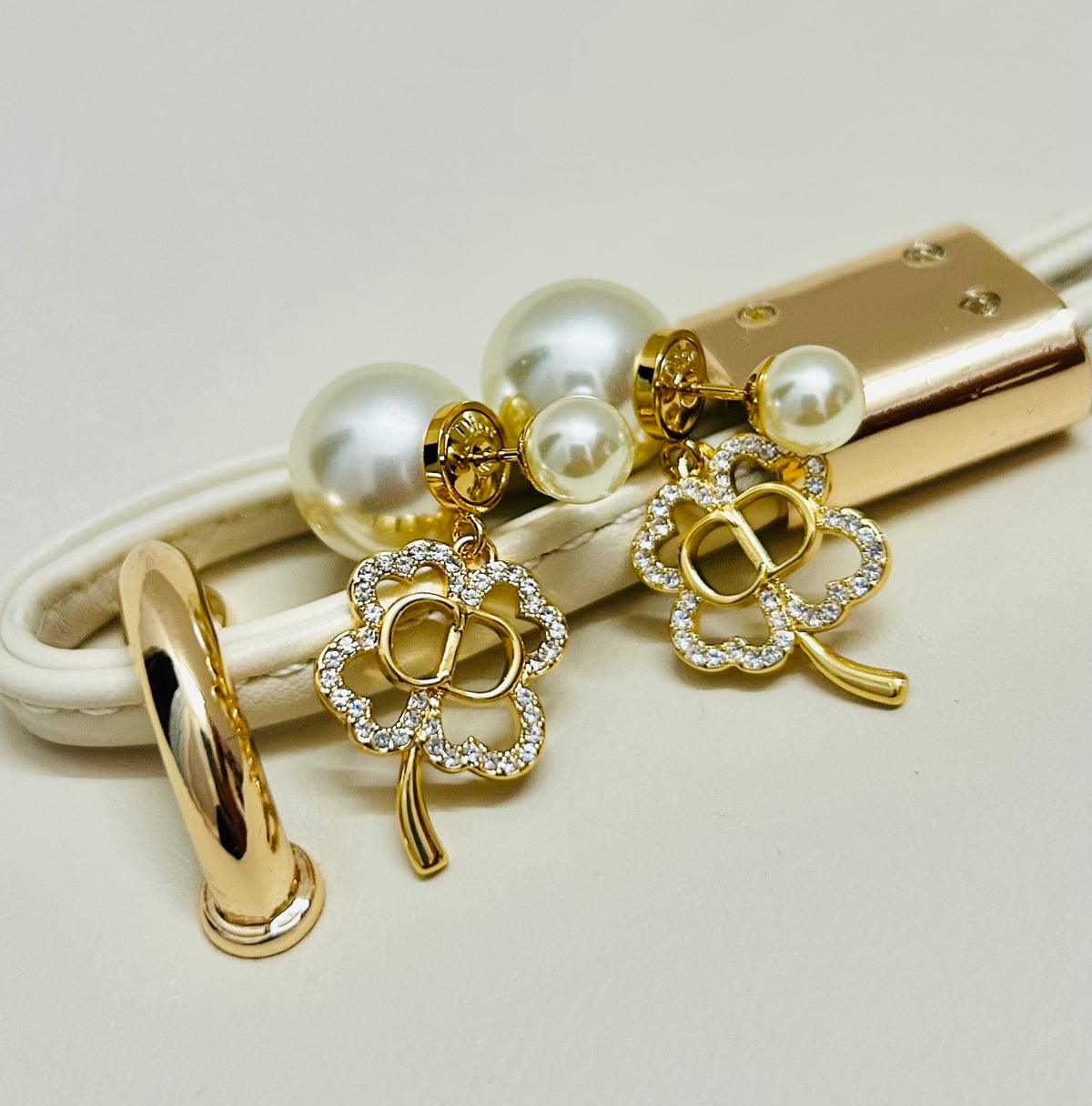 Dior Looped Bow Tribales Earrings - product image 8