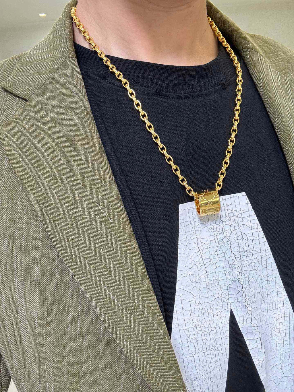 Gucci Anger Forest Interlocking G Chain Necklace - album image 6