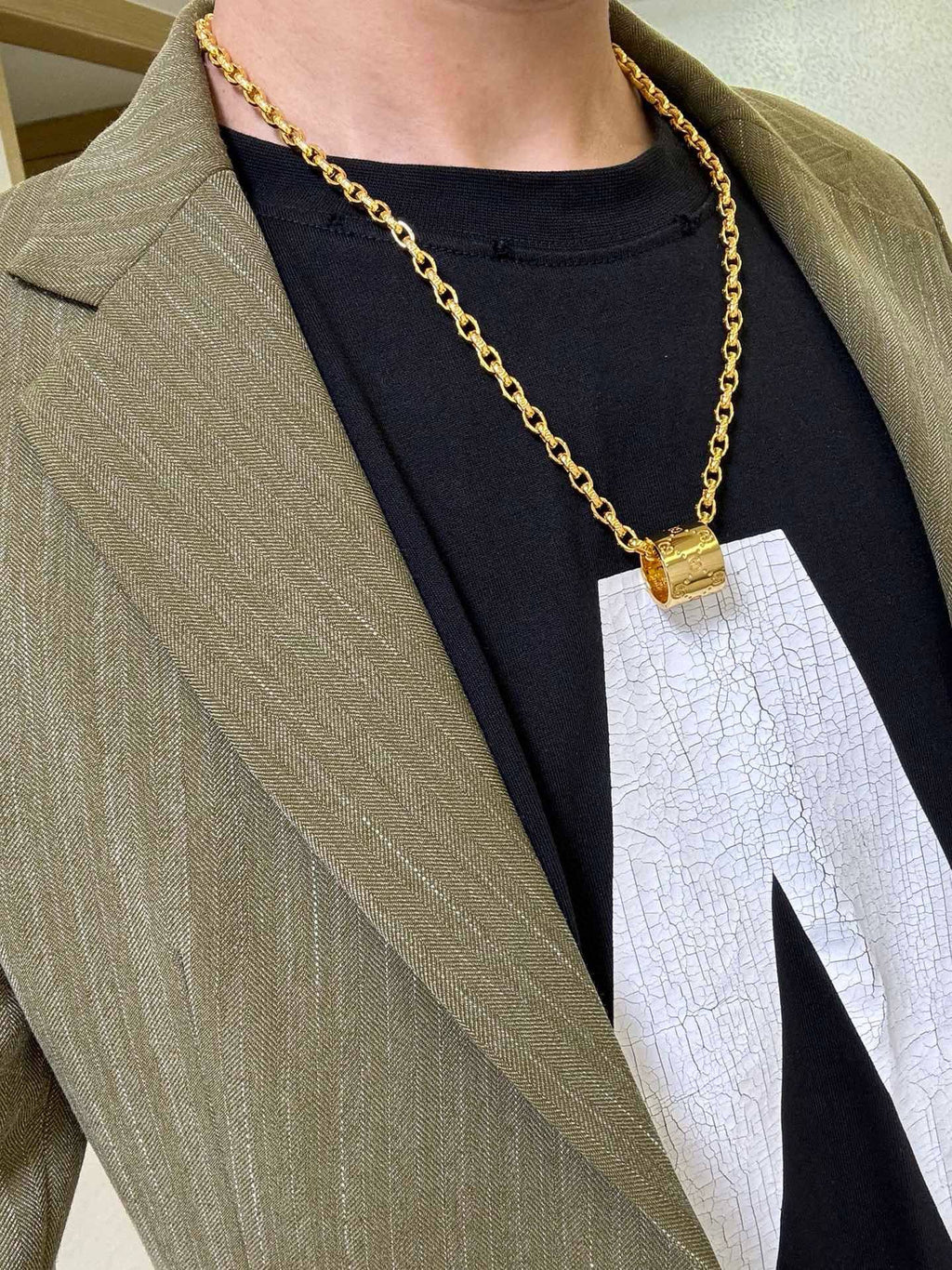 Gucci Anger Forest Interlocking G Chain Necklace - album image 8