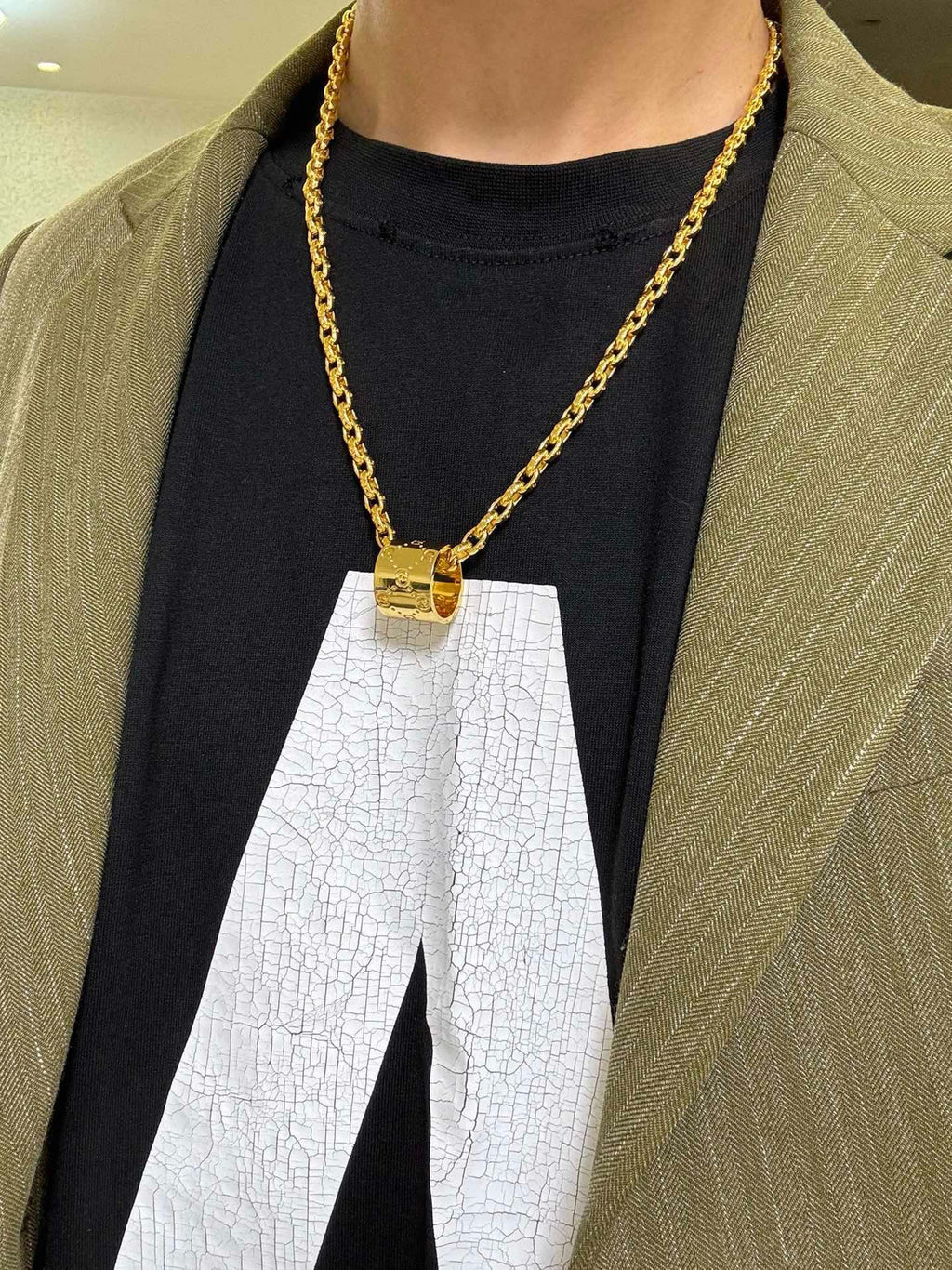 Gucci Anger Forest Interlocking G Chain Necklace - album image 3