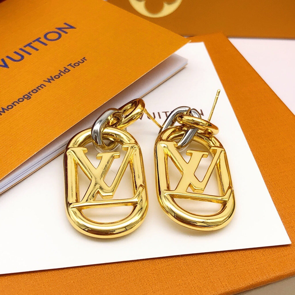Louis Vuitton Two-Tone Tassel Polished Earrings - album image 7