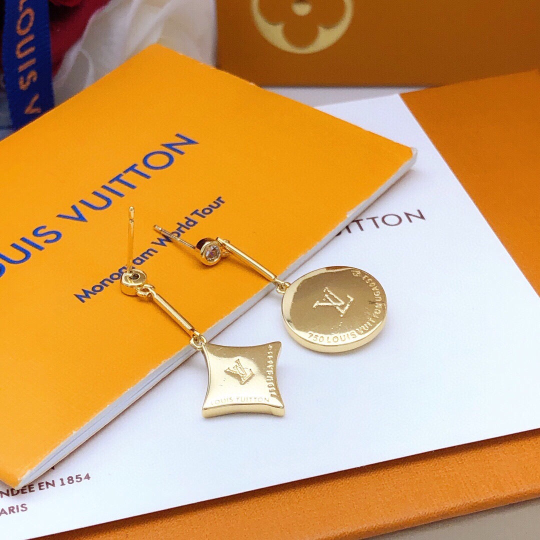 Louis Vuitton Tassel Crystal Accent Earrings - album image 3