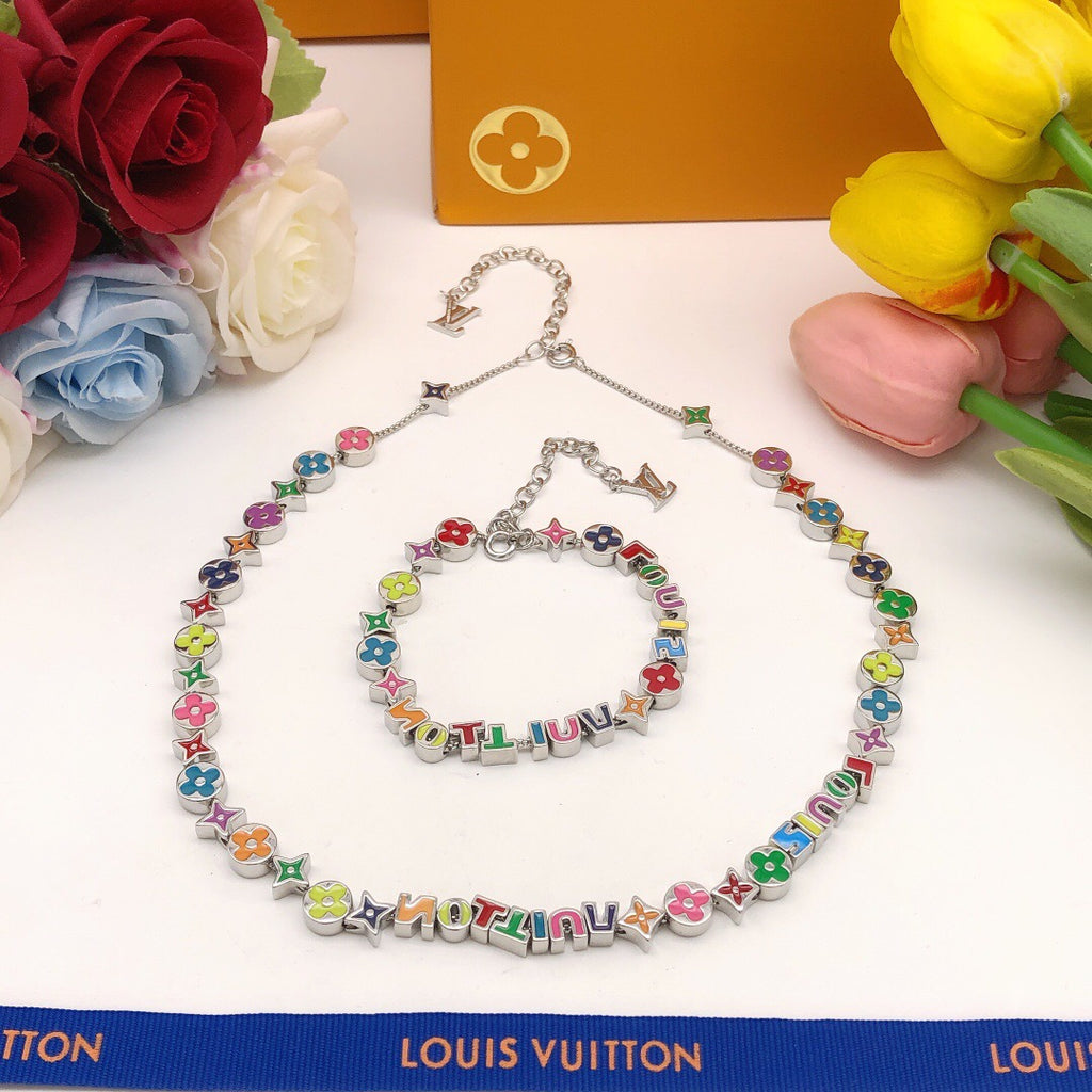 Louis Vuitton Multicolor Monogram LV Letter Jewelry - Bracelet or Necklace - album image 7