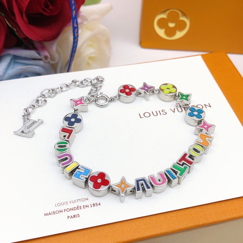 Louis Vuitton Multicolor Monogram LV Letter Jewelry - Bracelet or Necklace - album image 2