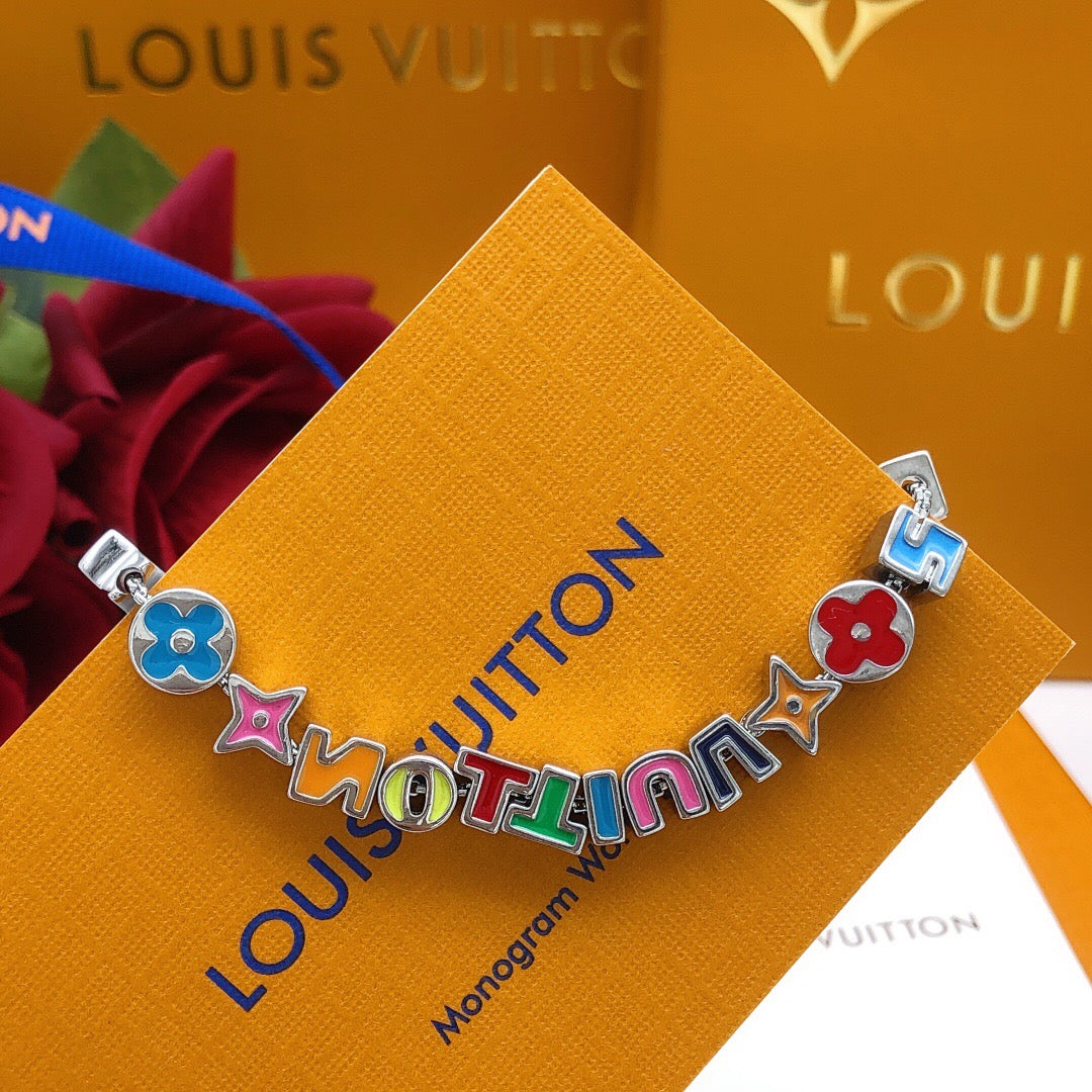 Louis Vuitton Multicolor Monogram LV Letter Jewelry - Bracelet or Necklace - album image 4