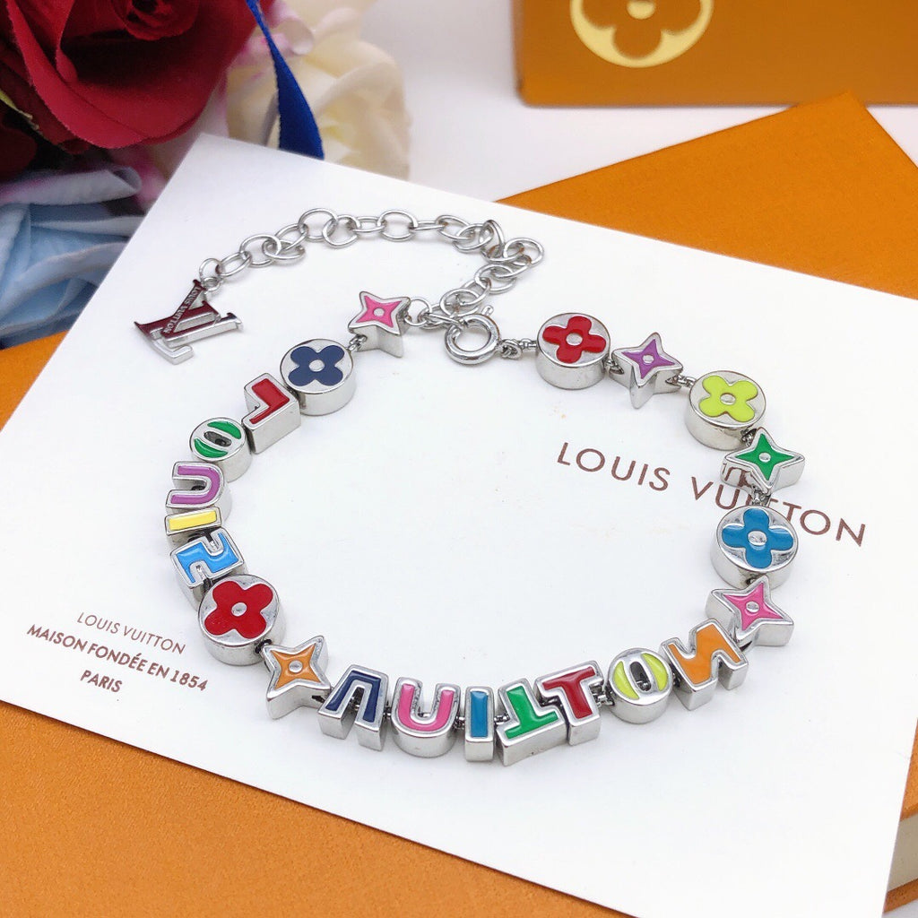 Louis Vuitton Multicolor Monogram LV Letter Jewelry - Bracelet or Necklace - album image 1