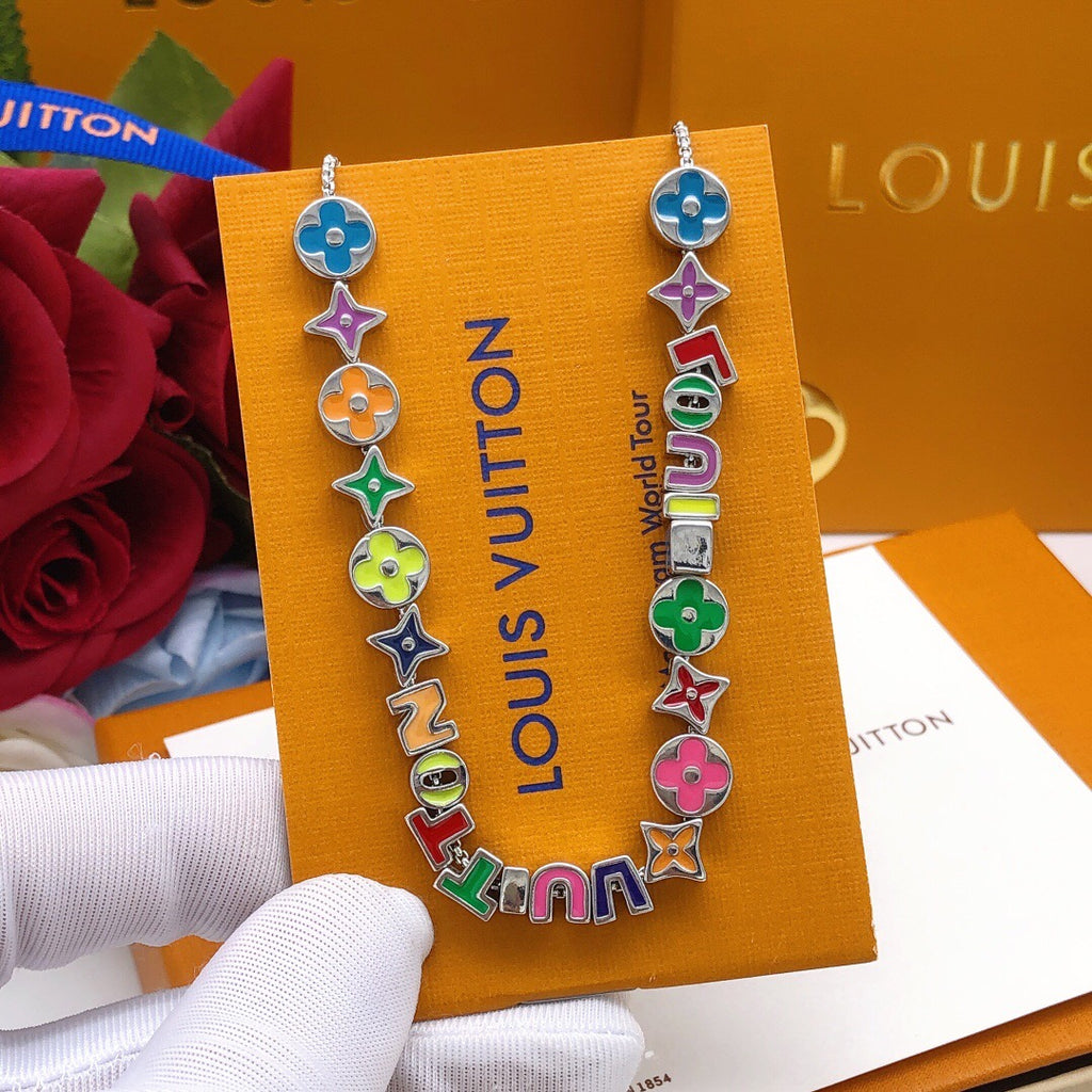 Louis Vuitton Multicolor Monogram LV Letter Jewelry - Bracelet or Necklace - album image 8