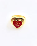 Chanel Red Heart Ring - album image 1