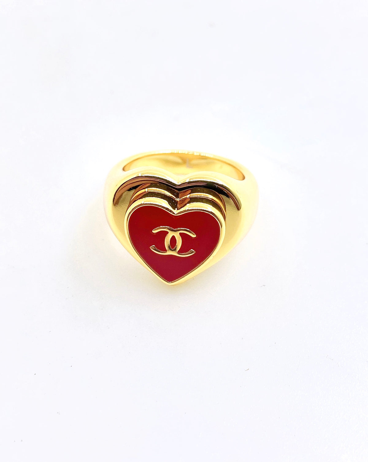 Chanel Red Heart Ring - album image 1