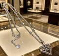 Gucci Anger Forest Interlocking G Antiqued Chain Necklace - album image 1