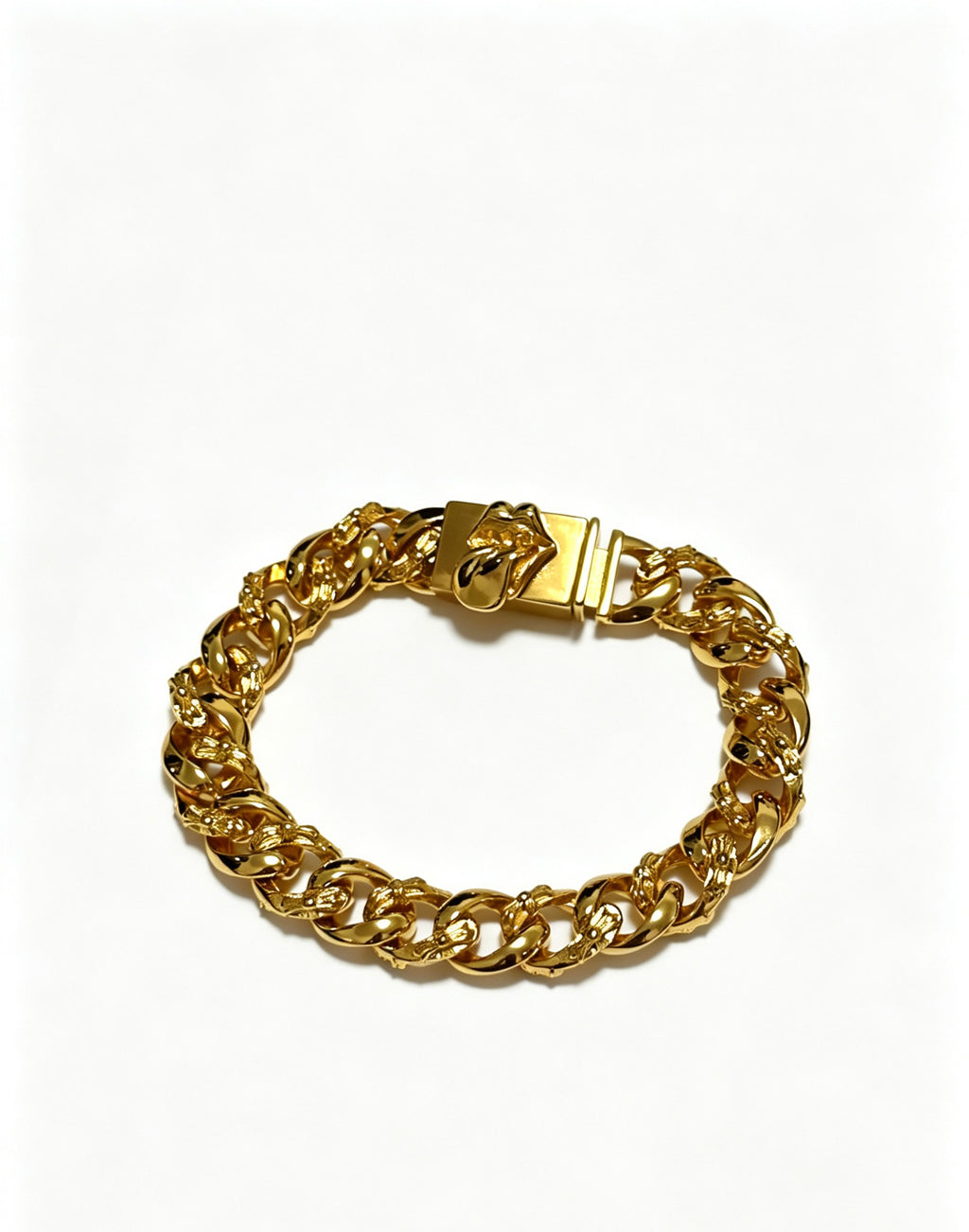 Chrome Hearts Cross Fleur-de-Lis Antiqued Polished Bracelet - album image 2