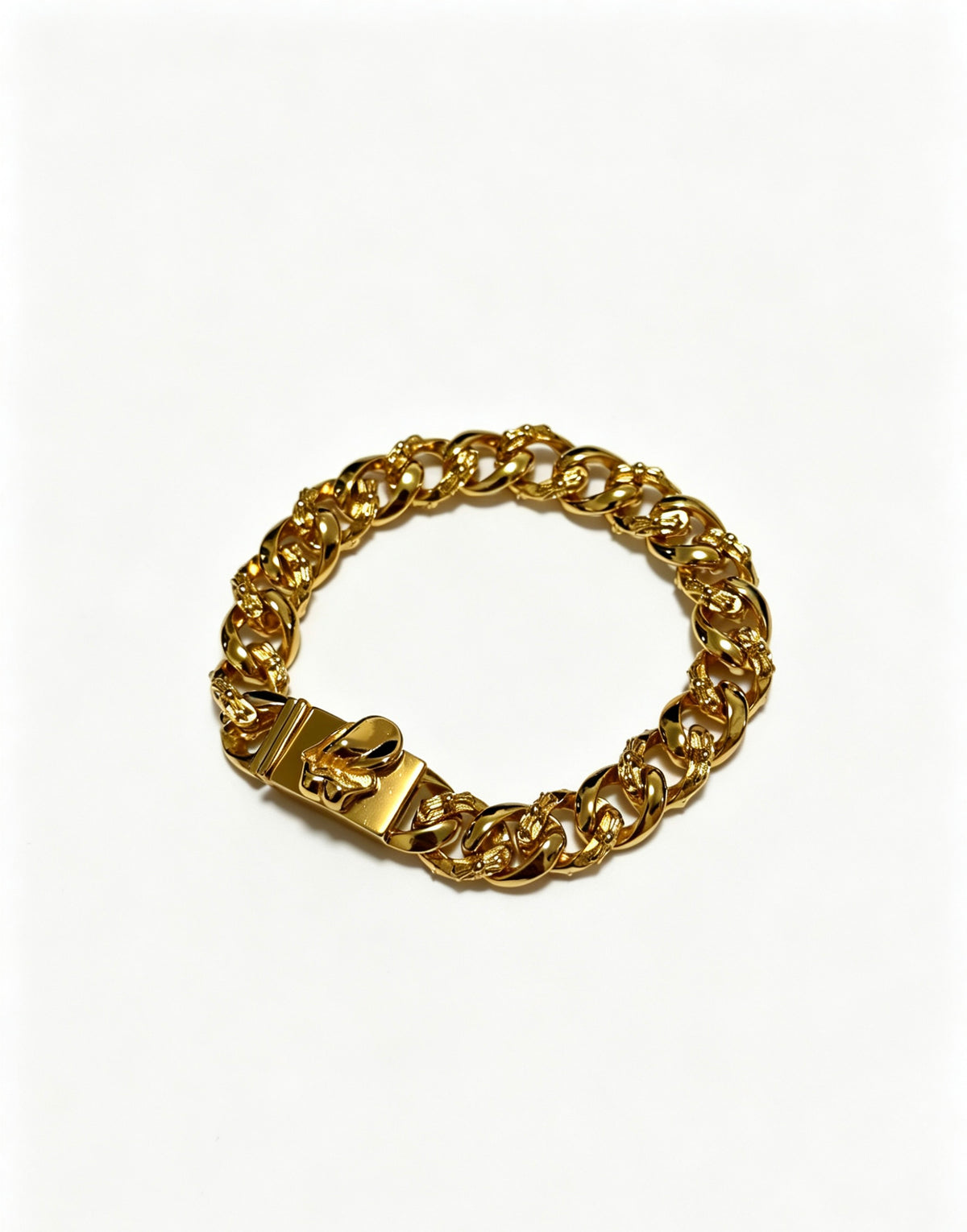 Chrome Hearts Cross Fleur-de-Lis Antiqued Polished Bracelet - album image 1